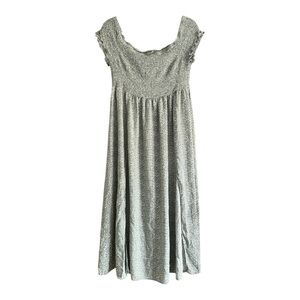 Elegant Gray Sage Dress